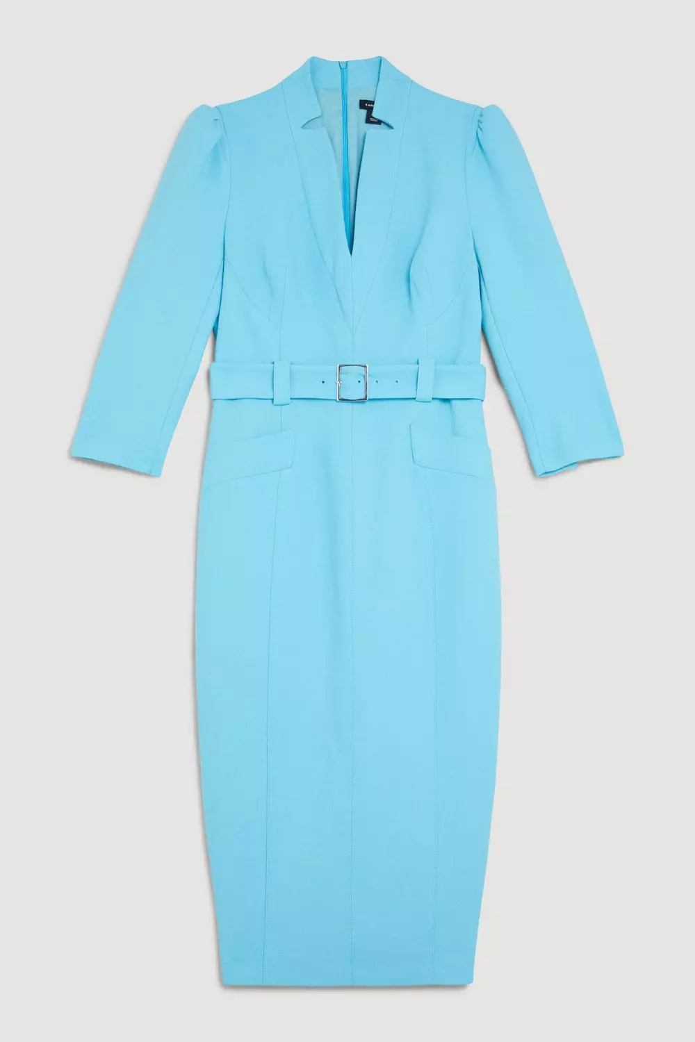 【KAREN MILLEN】プチサテンボウタイネックテーラードドレス bkk10653_white_xl?pdp.template