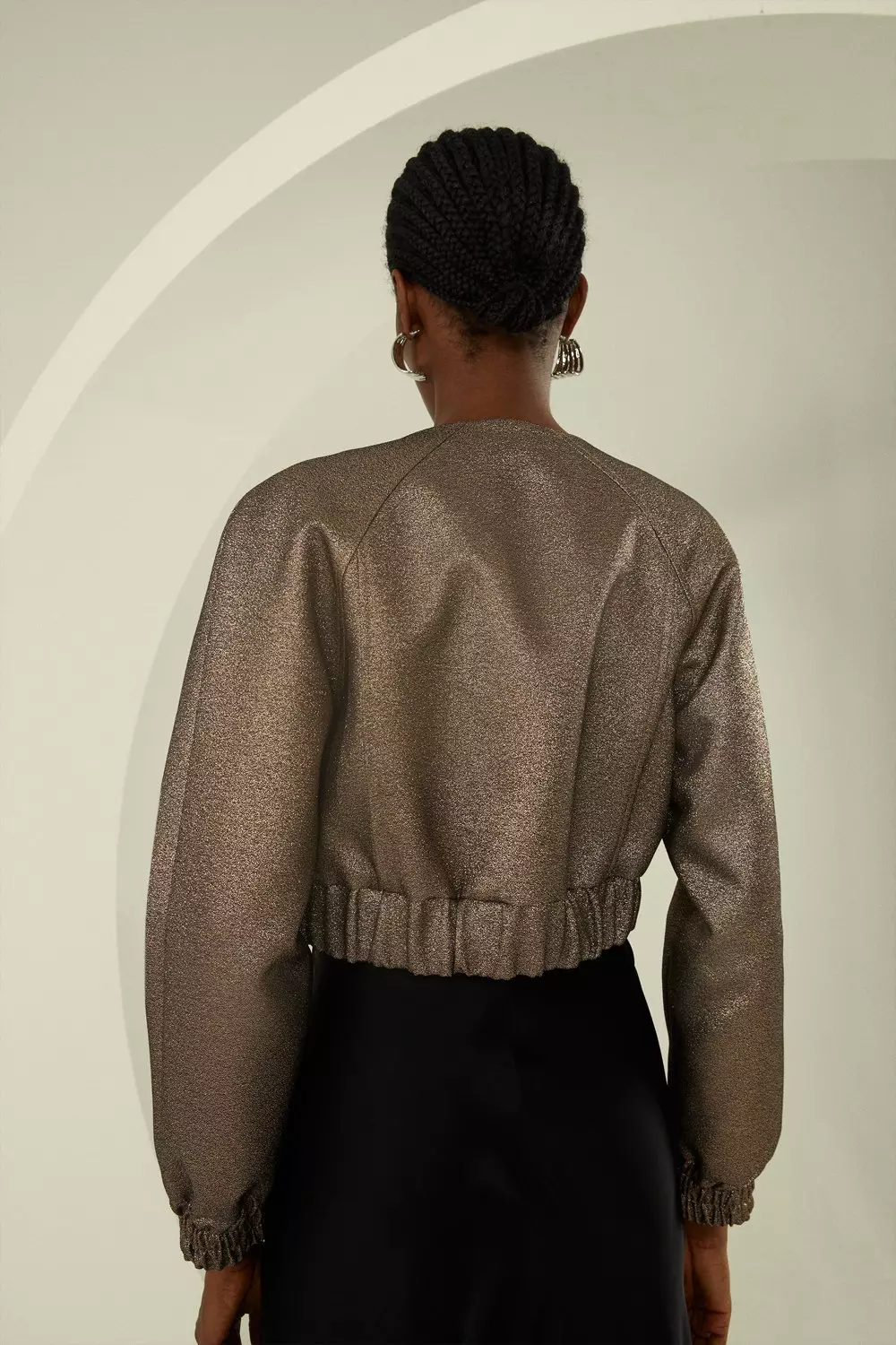 【Karen Millen】コンパクトアシンメトリー ペプラム ジャケット Karen Millen】コンパクトアシンメトリー ペプラム ジャケット
