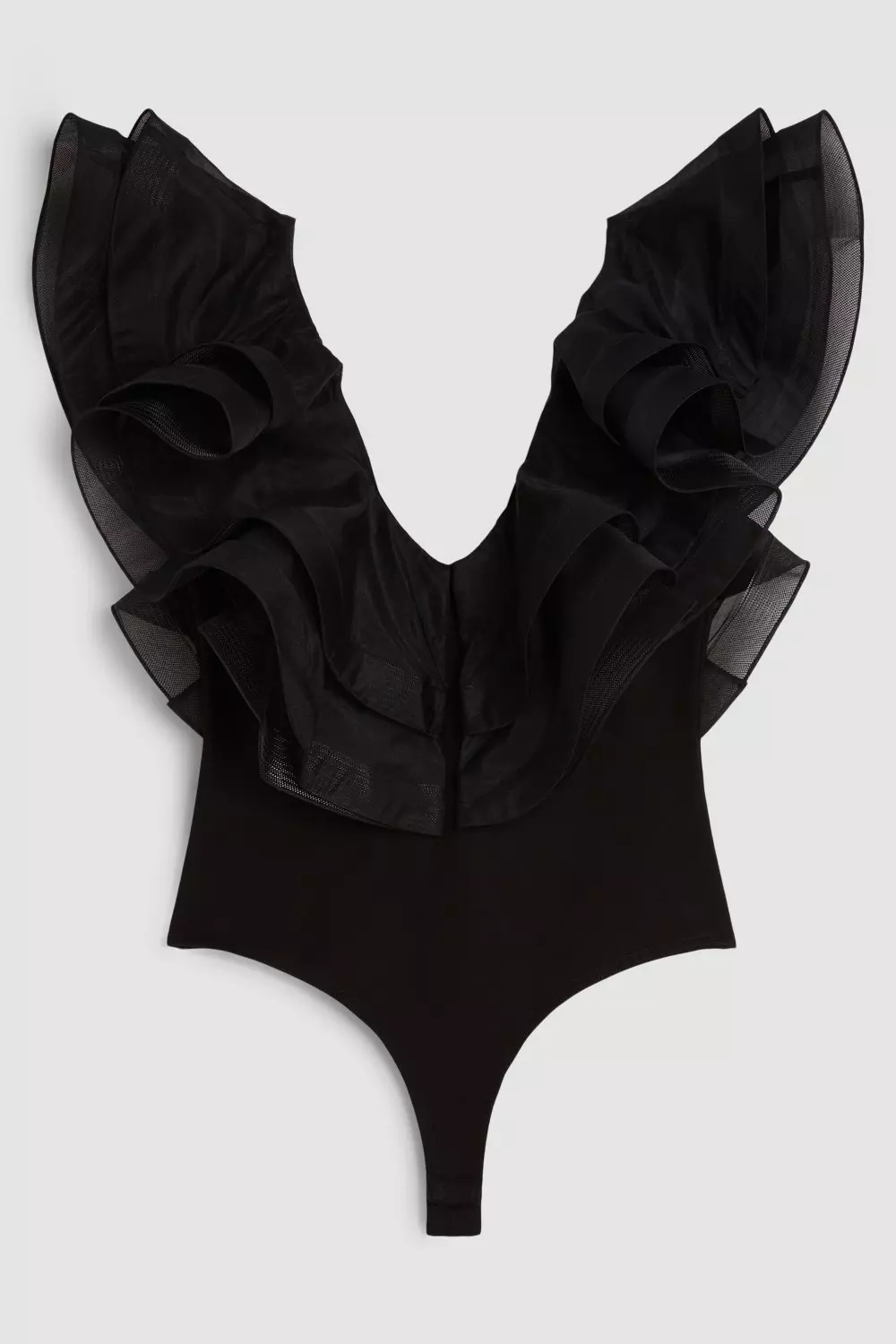 KAREN MILLEN*シーニック プレイスドプリントストラッピードレス Figure Form Bandage Foiled Knit Corset Detail Top | Karen Millen