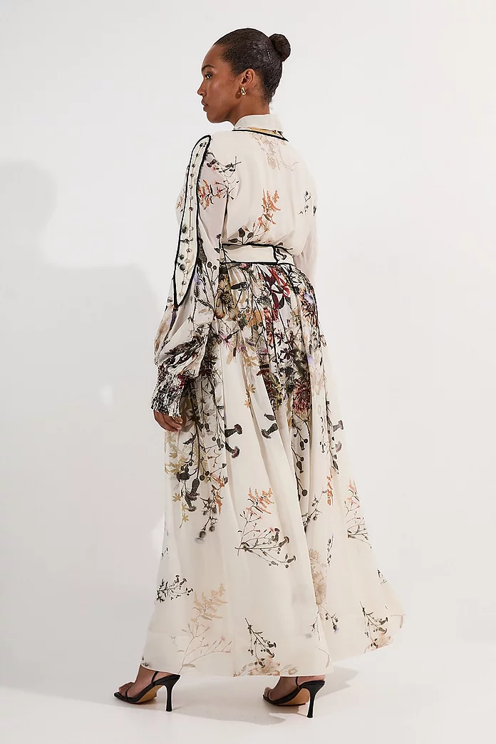Lydia Millen Plus Size Viscose Floral Print Woven Maxi Dress Lydia Millen Plus Size Viscose Floral Print Woven Maxi Dress