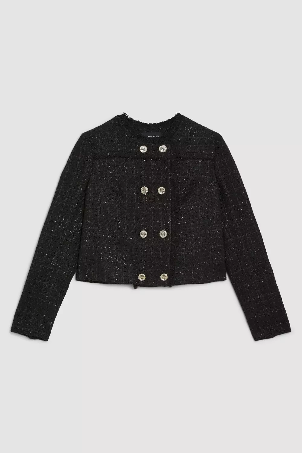 ★24-25AW新作★glowny★PEBBLE BOUCLE JACKET Forever New Linda Boucle Jacket | David Jones