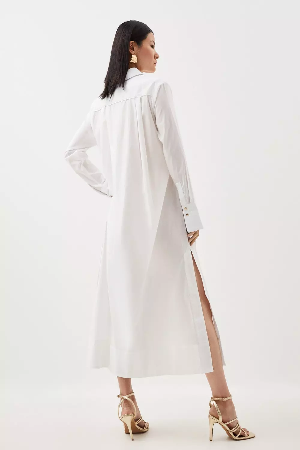 Karen millen white shirt dress hotsell