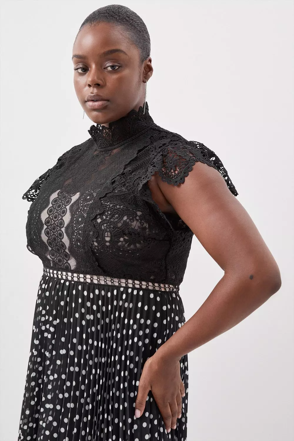 Plus size lace midi skirt best sale