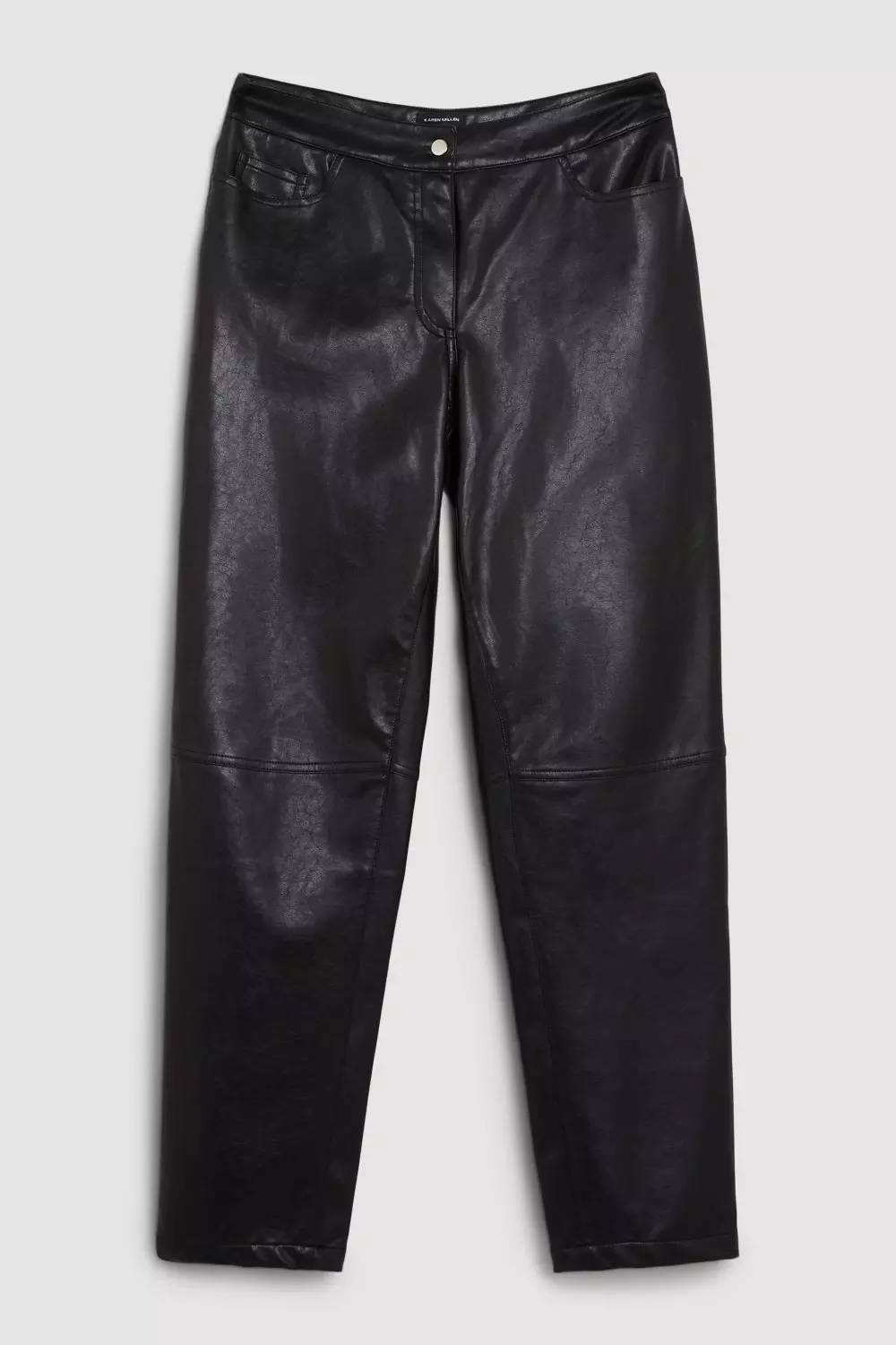 5 pocket faux leather pants hotsell