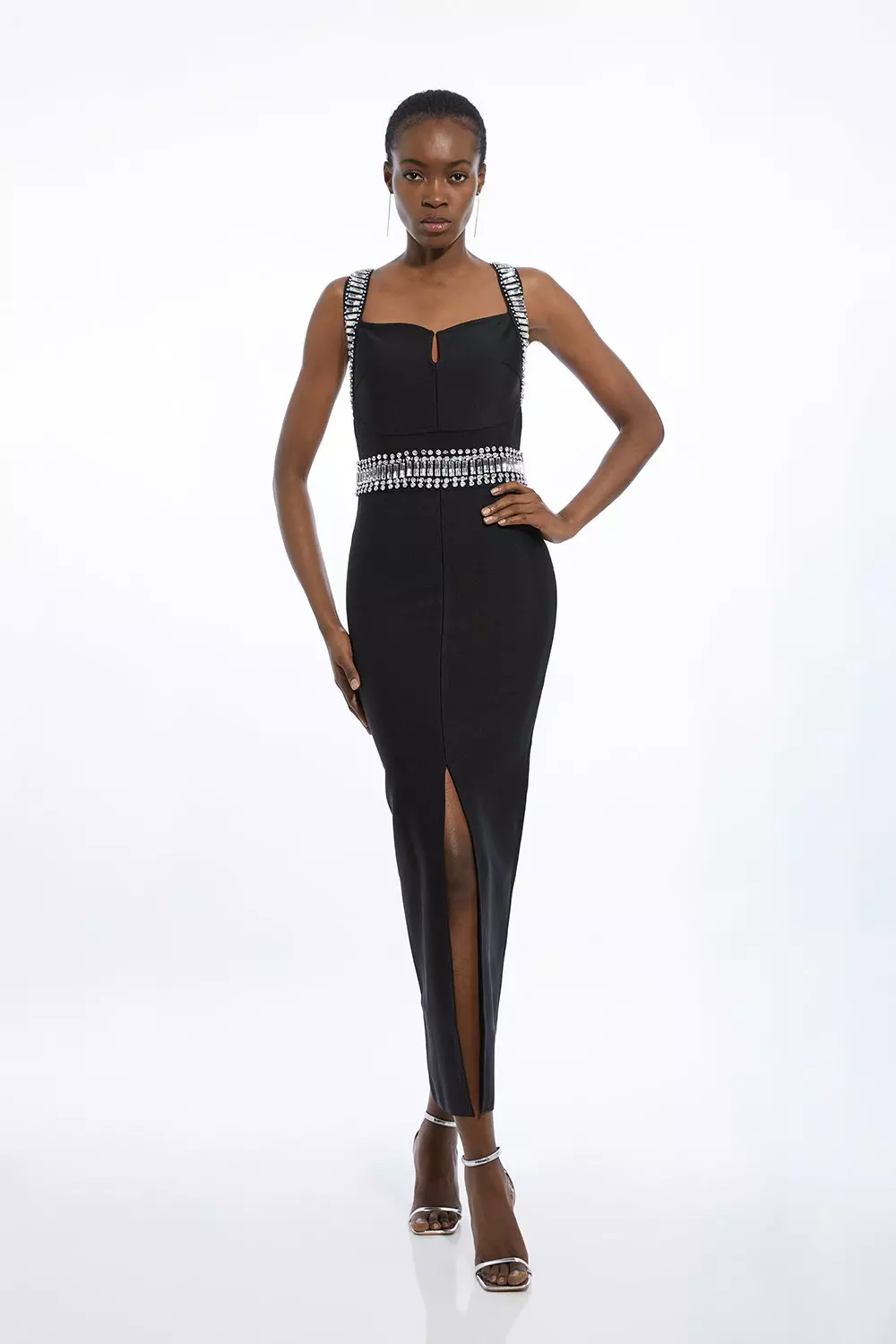 MIX PATTERN KNIT BUSTIER