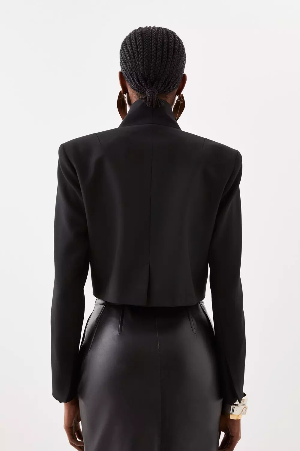 【KAREN MILLEN】コンパクトストレッチ テイラード ブレザー Karen Millen】コンパクト ストレッチ テーラード ブレザー