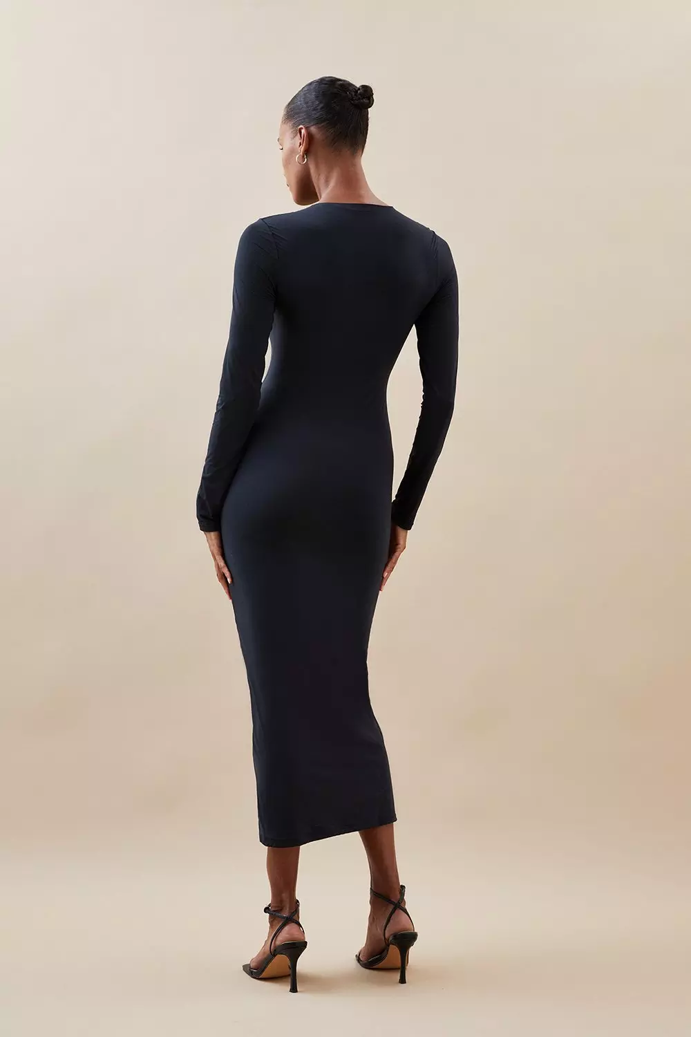 Karen millen body contour midi dress best sale