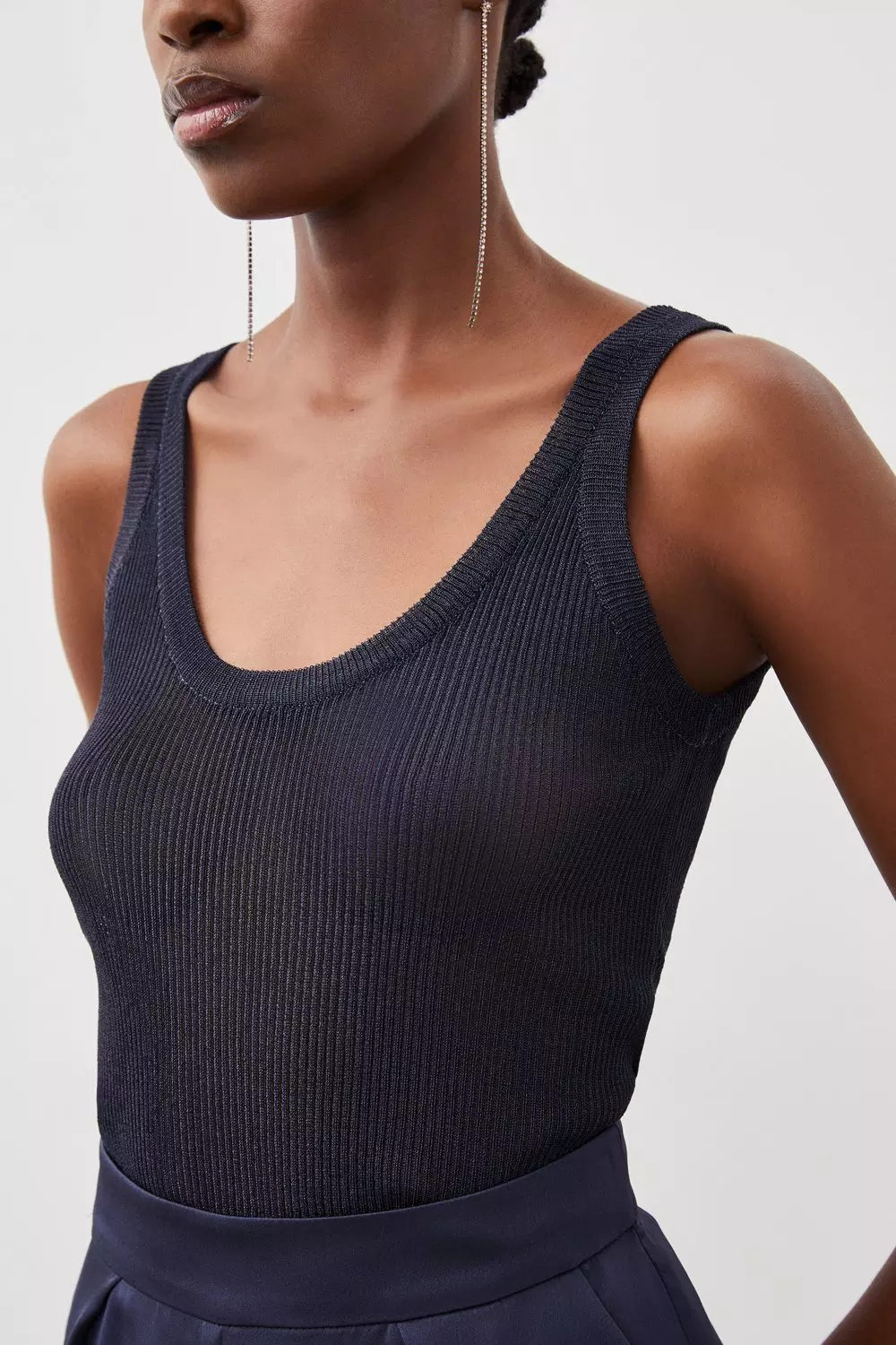 SIERRA BITTER CHOC KNIT TOP | Dissh
