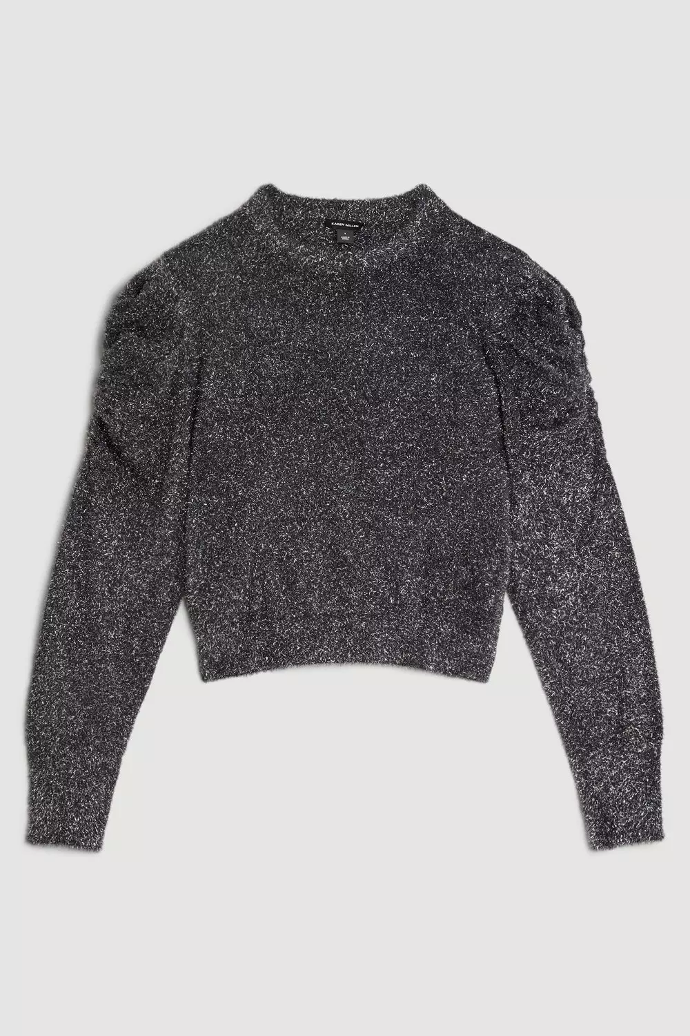 Pewter Eyelash Sparkle Knit Jumper alternative image