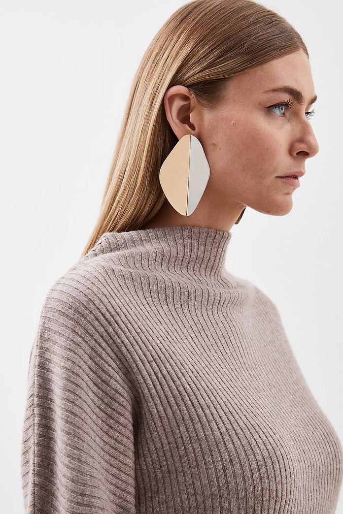 Cashmere Wool Knit Top | Karen Millen Cashmere Wool Knit Top | Karen Millen