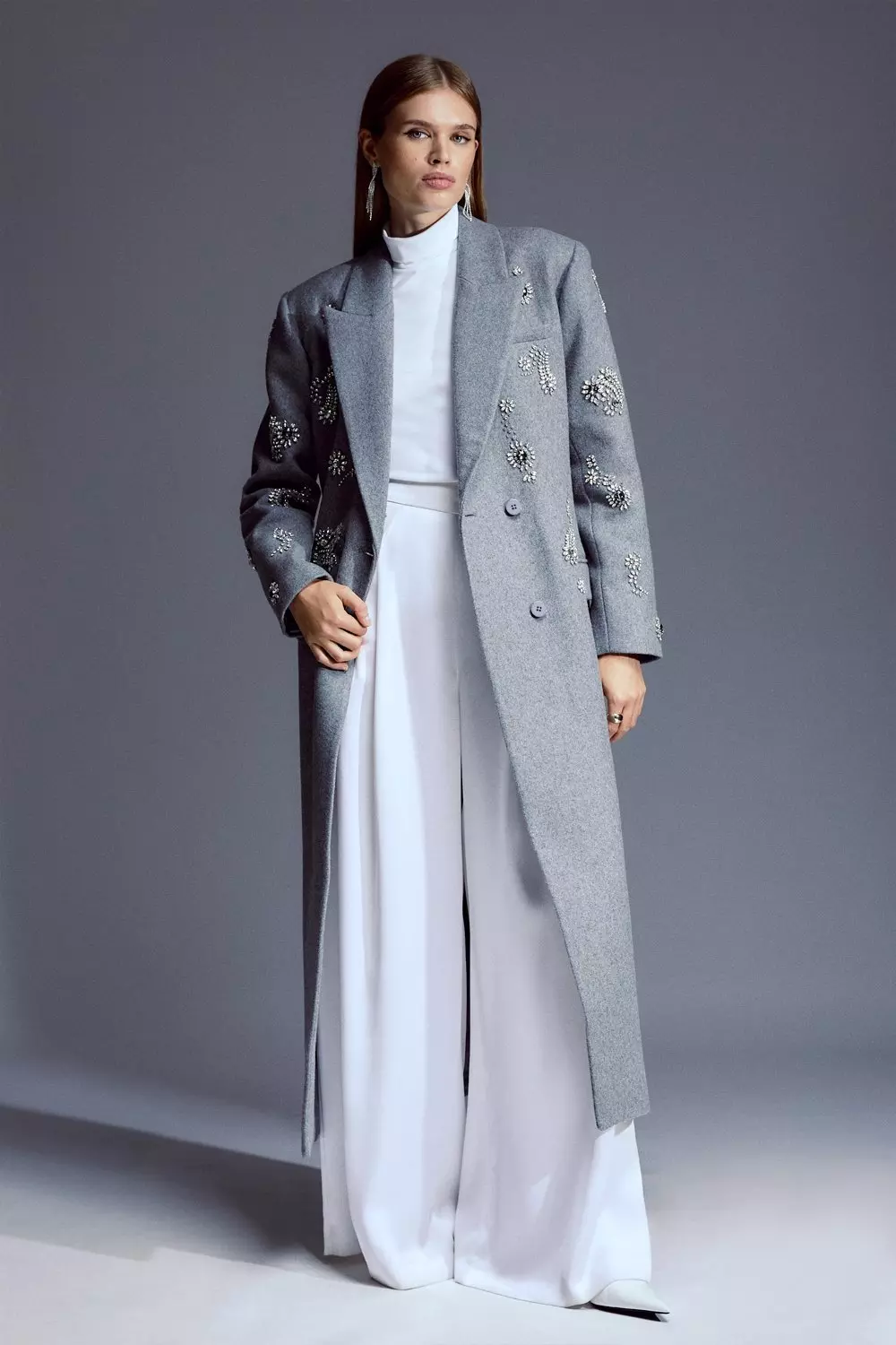 Maxi wool coat womens best sale