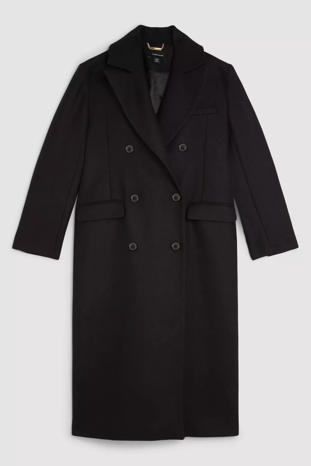 semoh” Italian Wool Old Coat Black” | Lapel online store