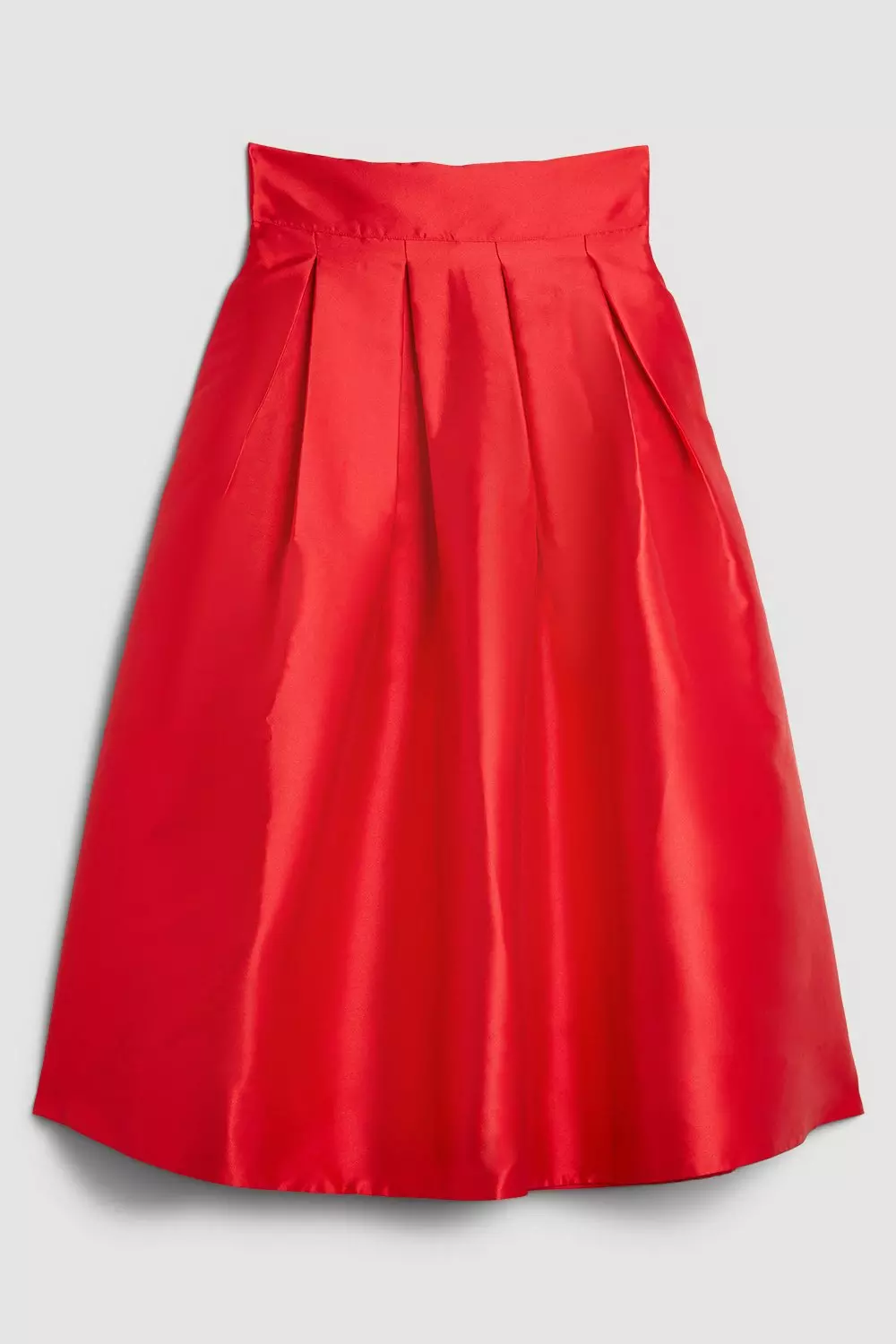 Petite Twill Prom Maxi Skirt | Karen Millen