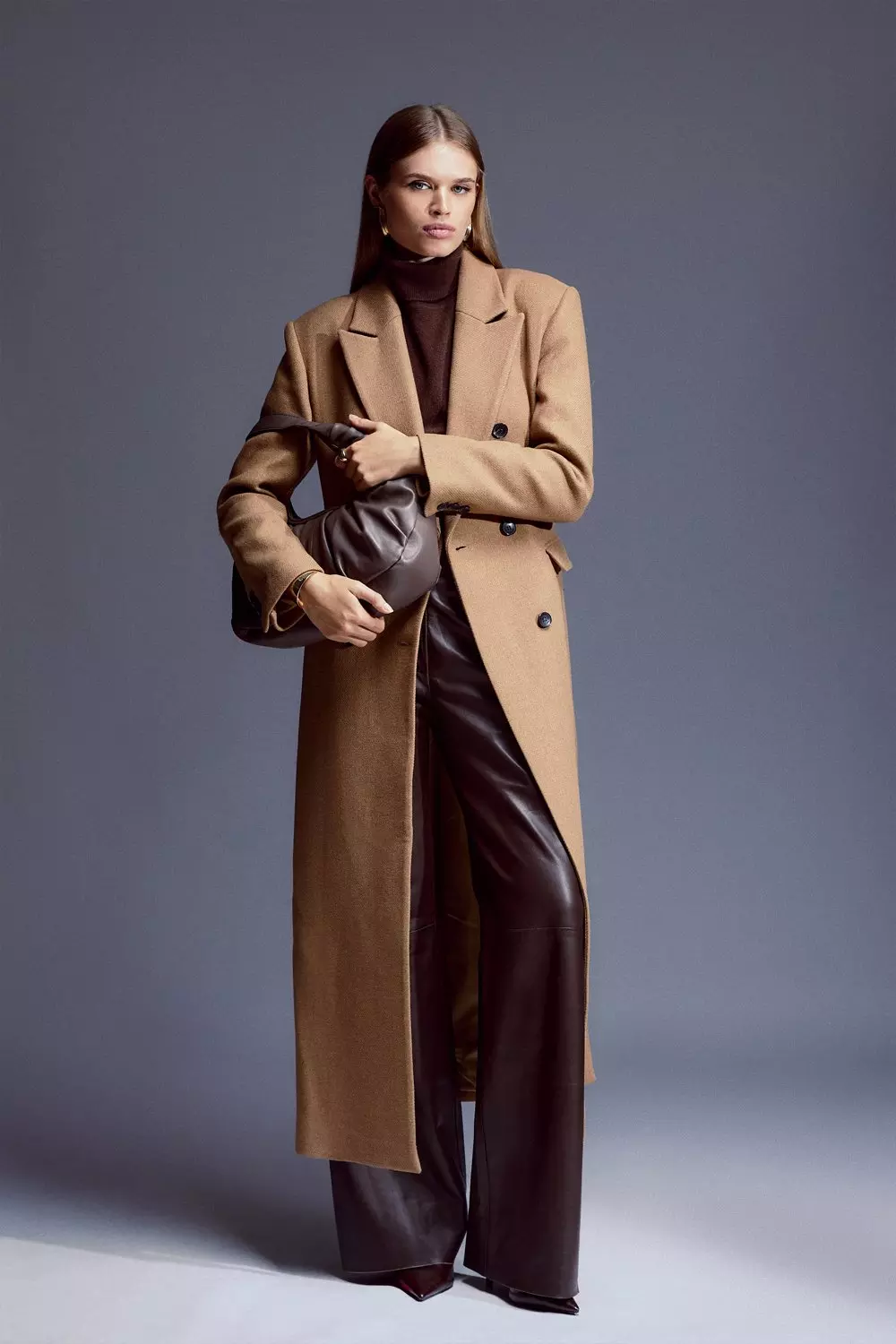 Maxi wool coat womens best sale