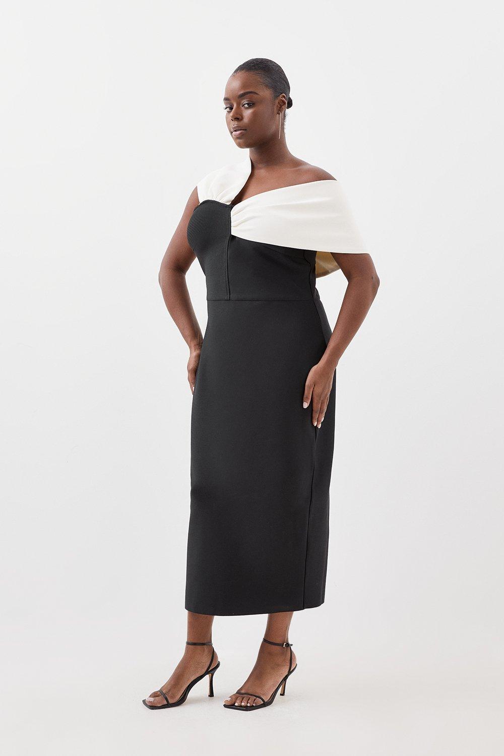 Plus Size Black Dresses Karen Millen