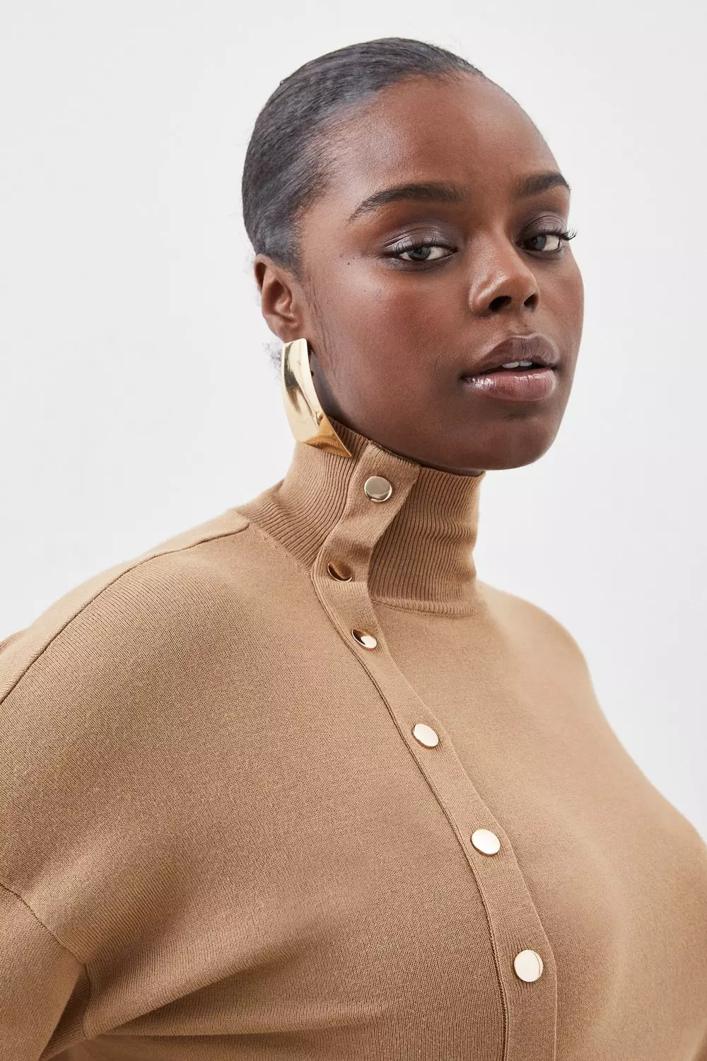 Plus size camel sweater clearance