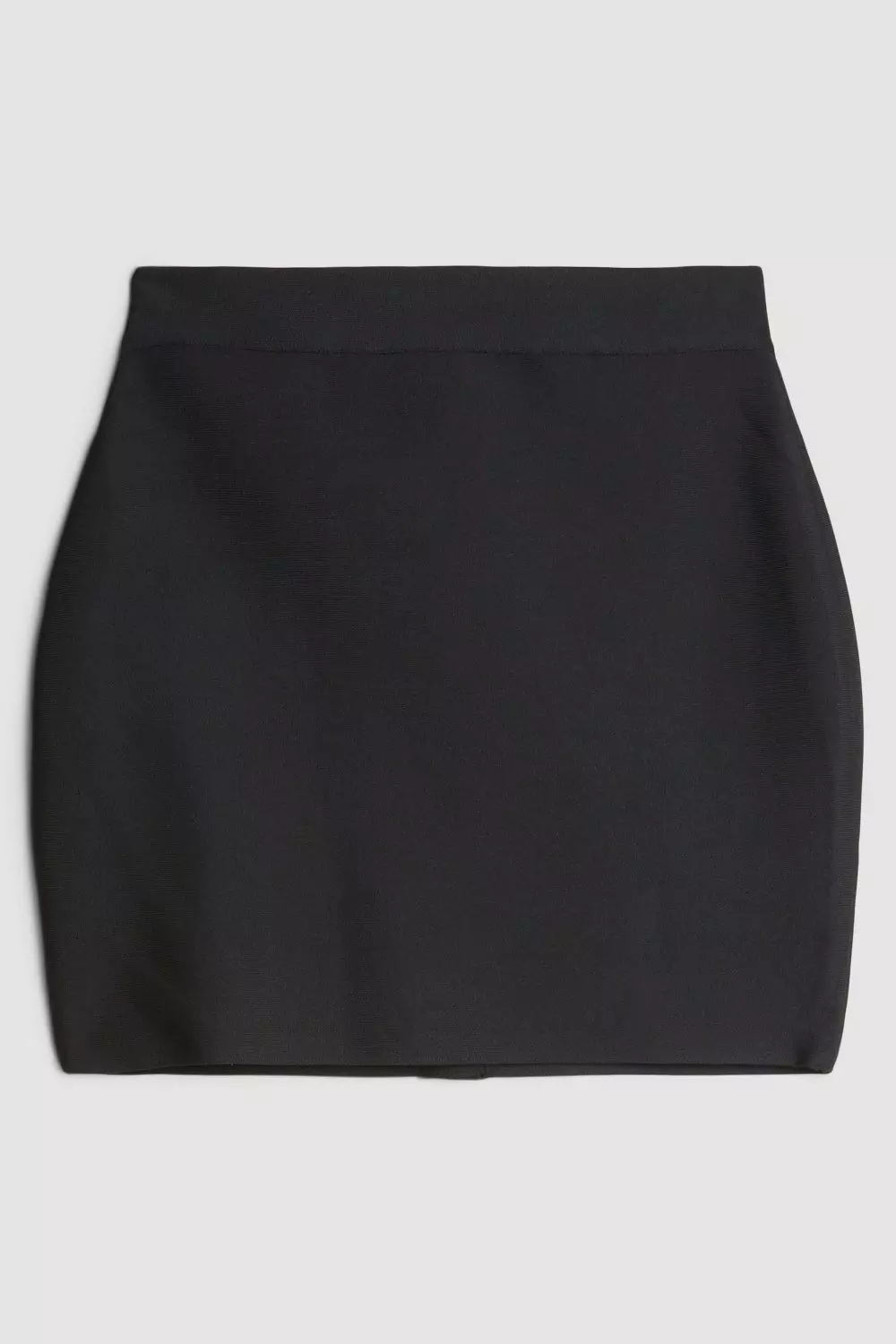 Black bandage mini skirt uk sale