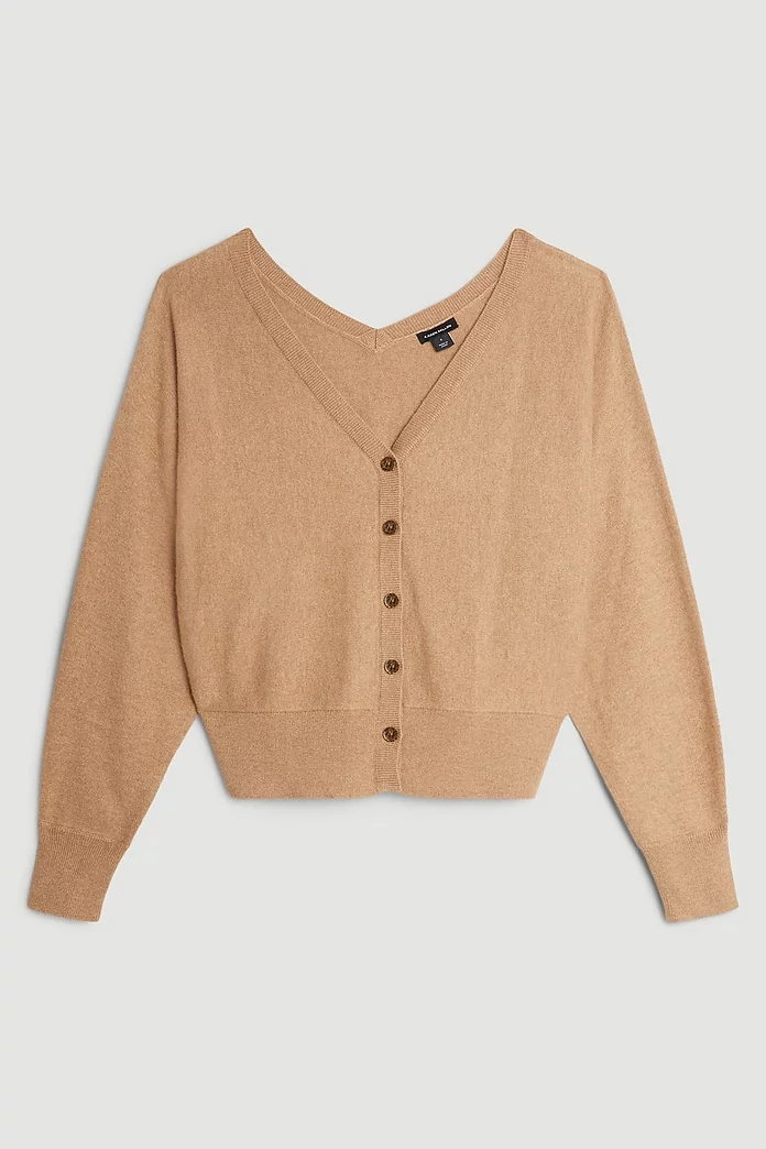 Cashmere Wool Knit Batwing Cardigan | Karen Millen Cashmere Wool Knit Batwing Cardigan | Karen Millen