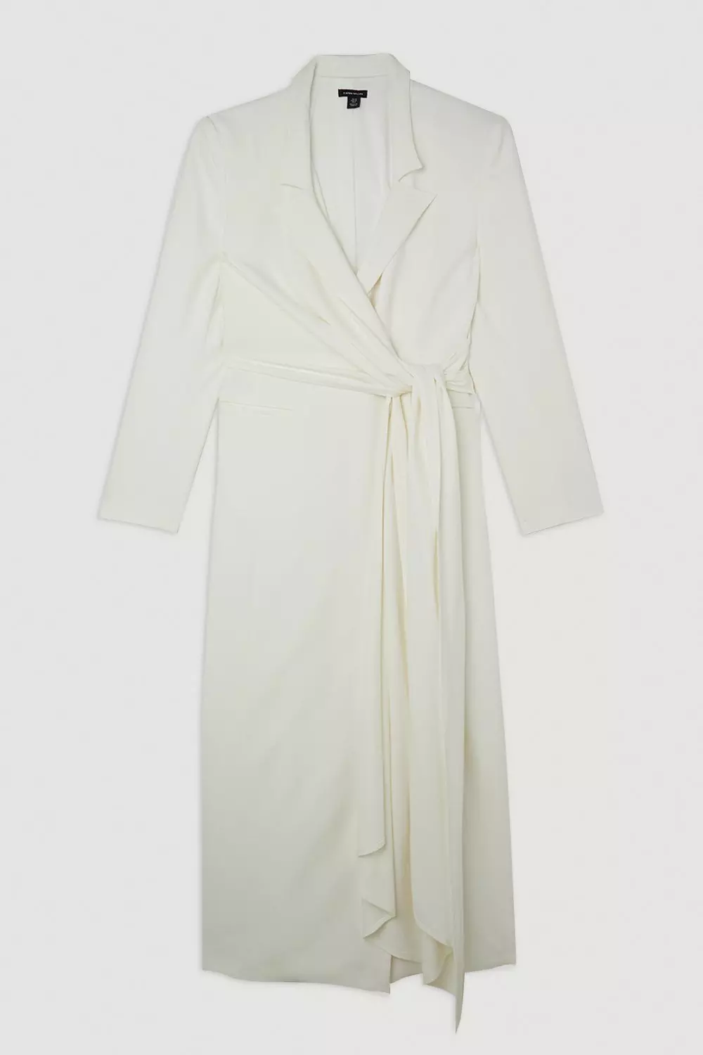 Tailored Polished Viscose Drape Maxi Dress alternative image