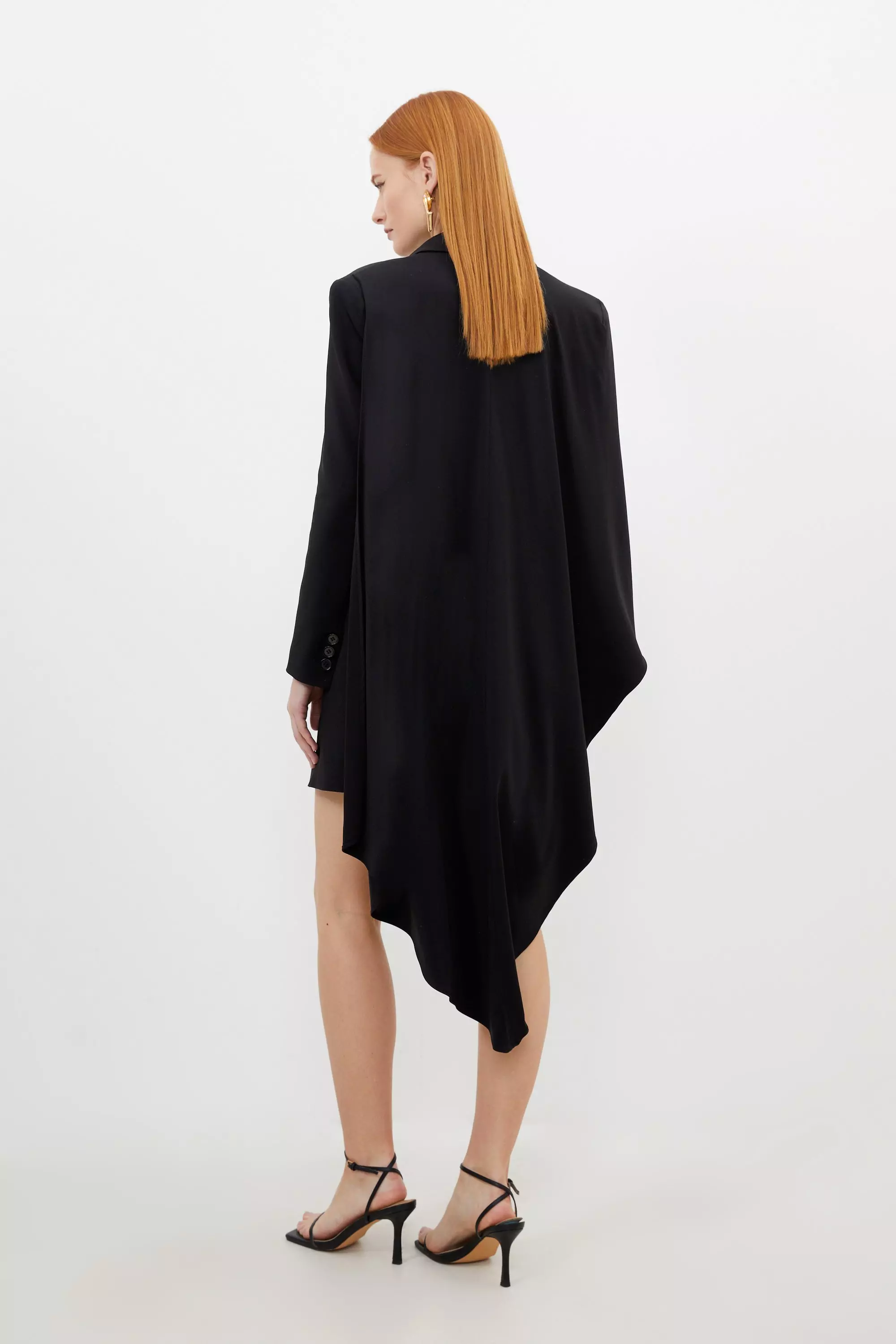 Black cape outfit best sale