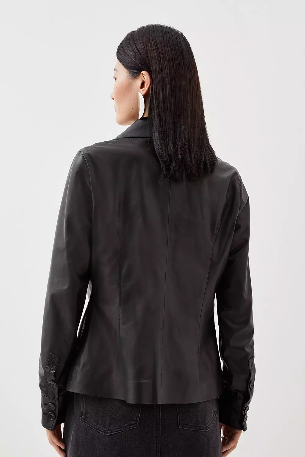 日本未入荷★Karen Millen 襟付きダブルボタンジャケット Tall Tailored Short Sleeve Blazer Jacket | Karen Millen