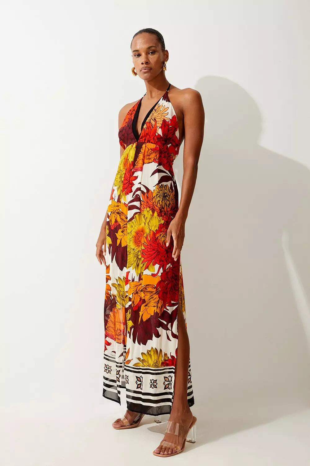 Halter beach dress on sale