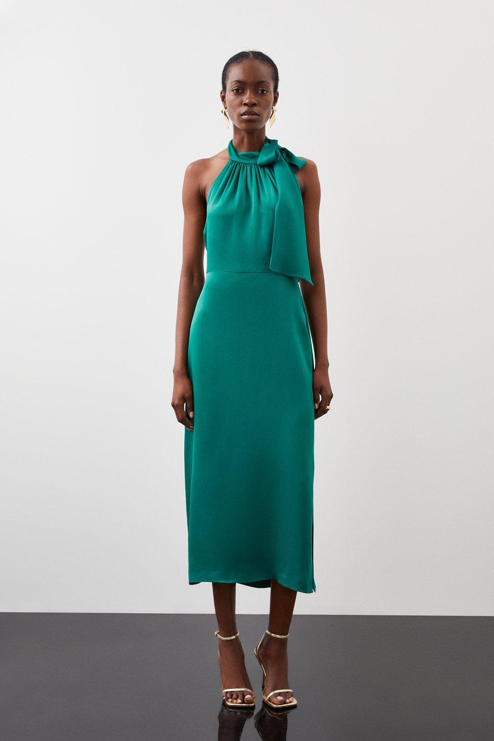 Green occasion dresses hotsell