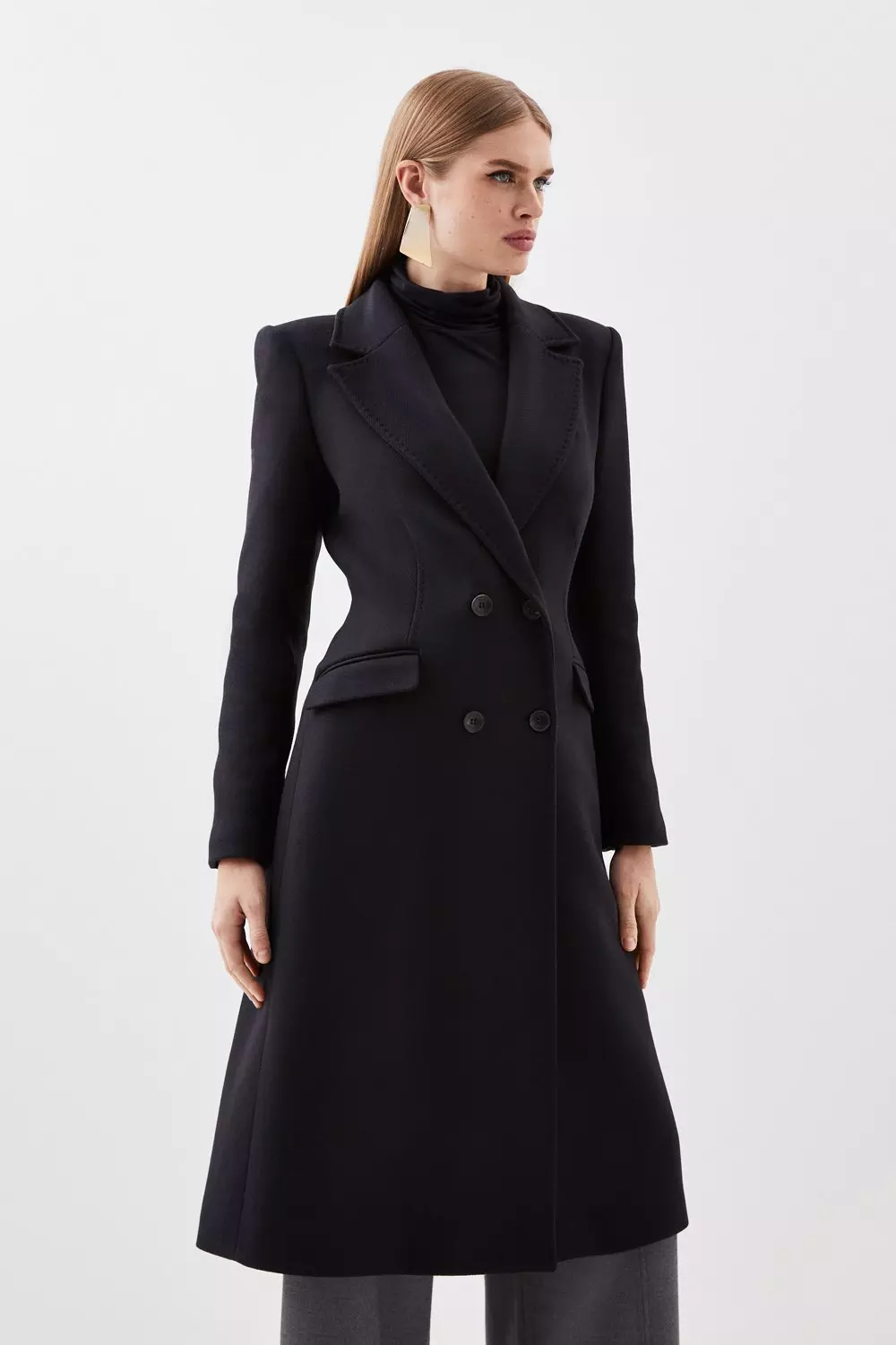 Karen millen wool coat best sale