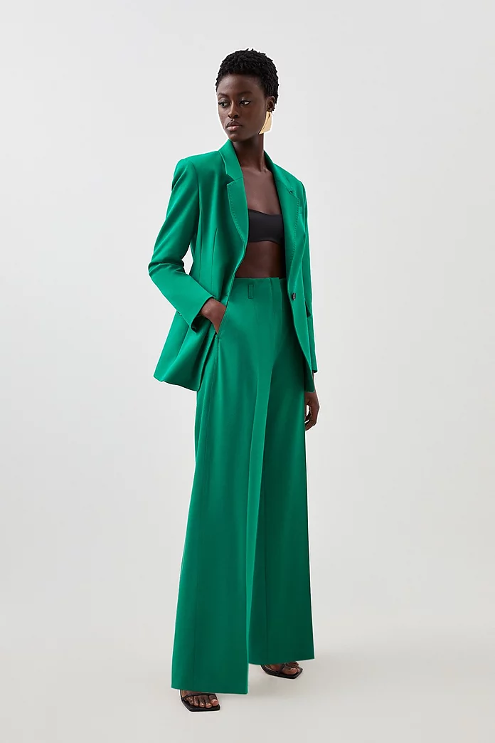 Tailored Single Breasted Pocket Detail Blazer | Karen Millen Tailored Single Breasted Pocket Detail Blazer | Karen Millen