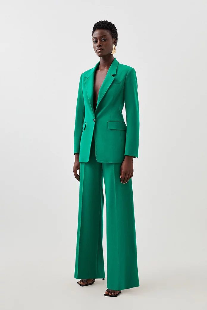 Tailored Single Breasted Pocket Detail Blazer | Karen Millen Tailored Single Breasted Pocket Detail Blazer | Karen Millen