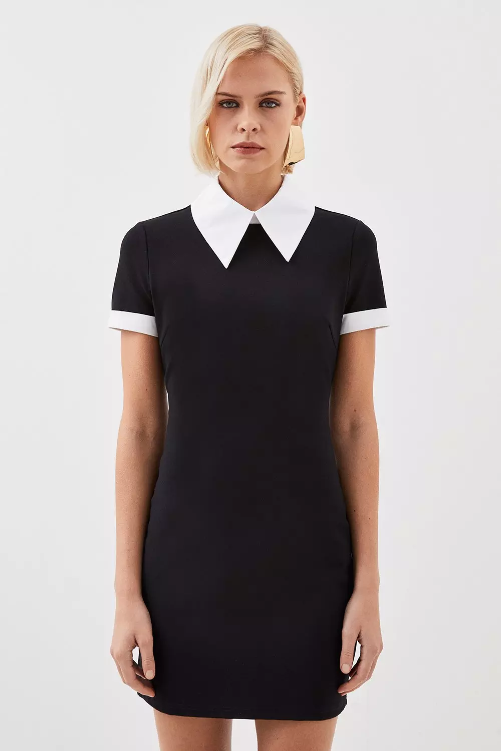 Collar dress best sale