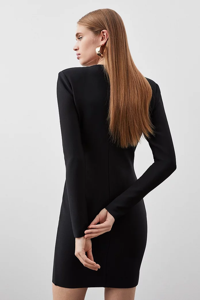 Figure Form Bandage Knit Mini Dress | Karen Millen Figure Form Bandage Knit Mini Dress | Karen Millen