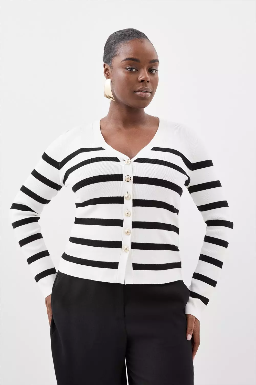 売れ筋商品|||ビーヤング ニット&セーター レディース アウター BYMirelle - Cardigan - blackened pearl melange 0400020954249?wid=830&hei=1106