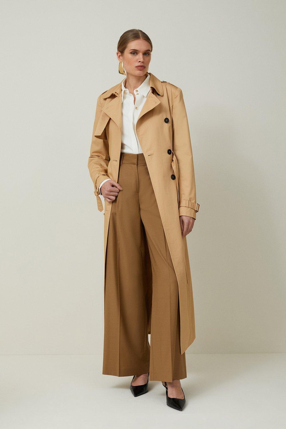 Karen millen raincoat best sale