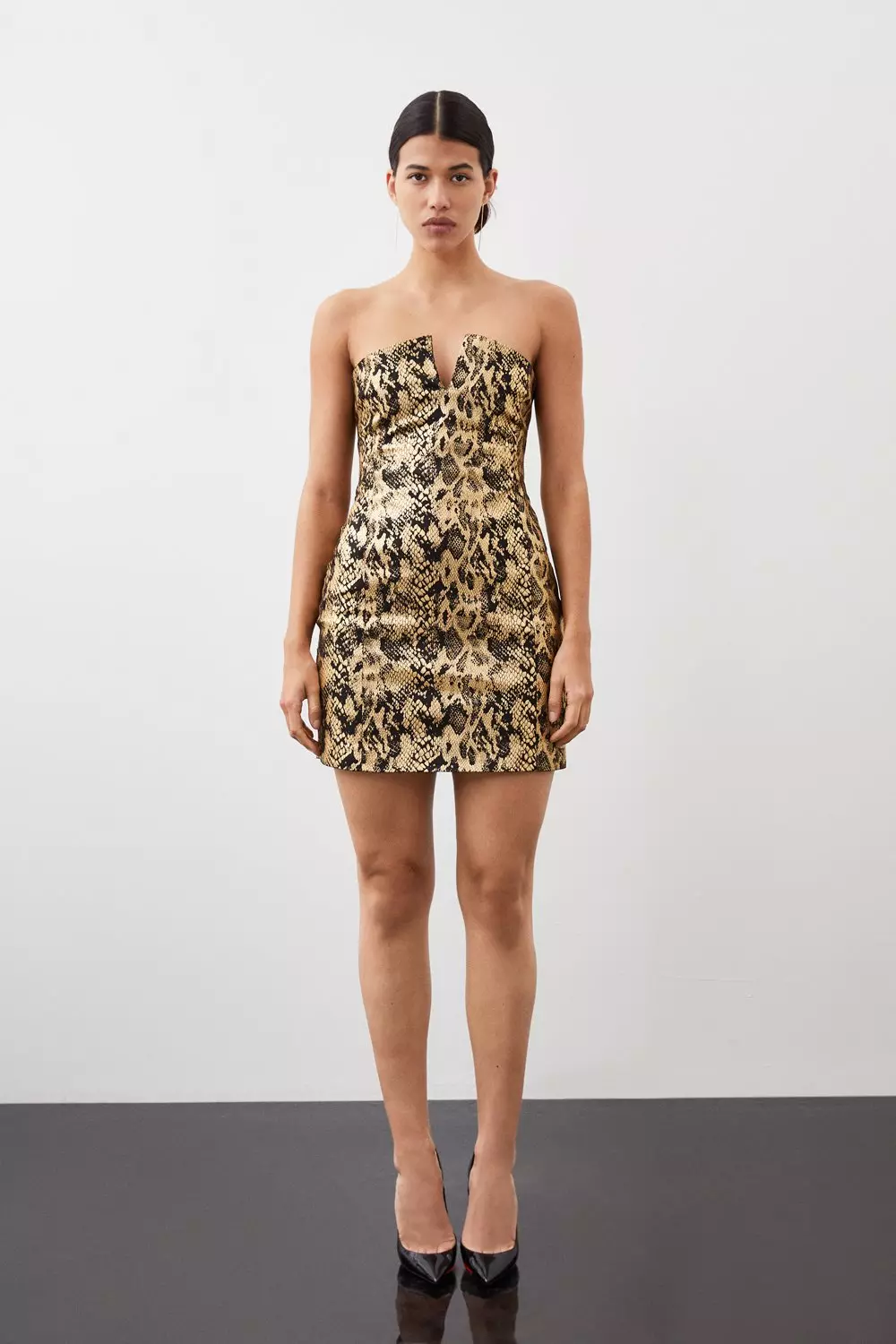 Mサイズ andmary Karen check mini dress ⑦ andmary Karen
