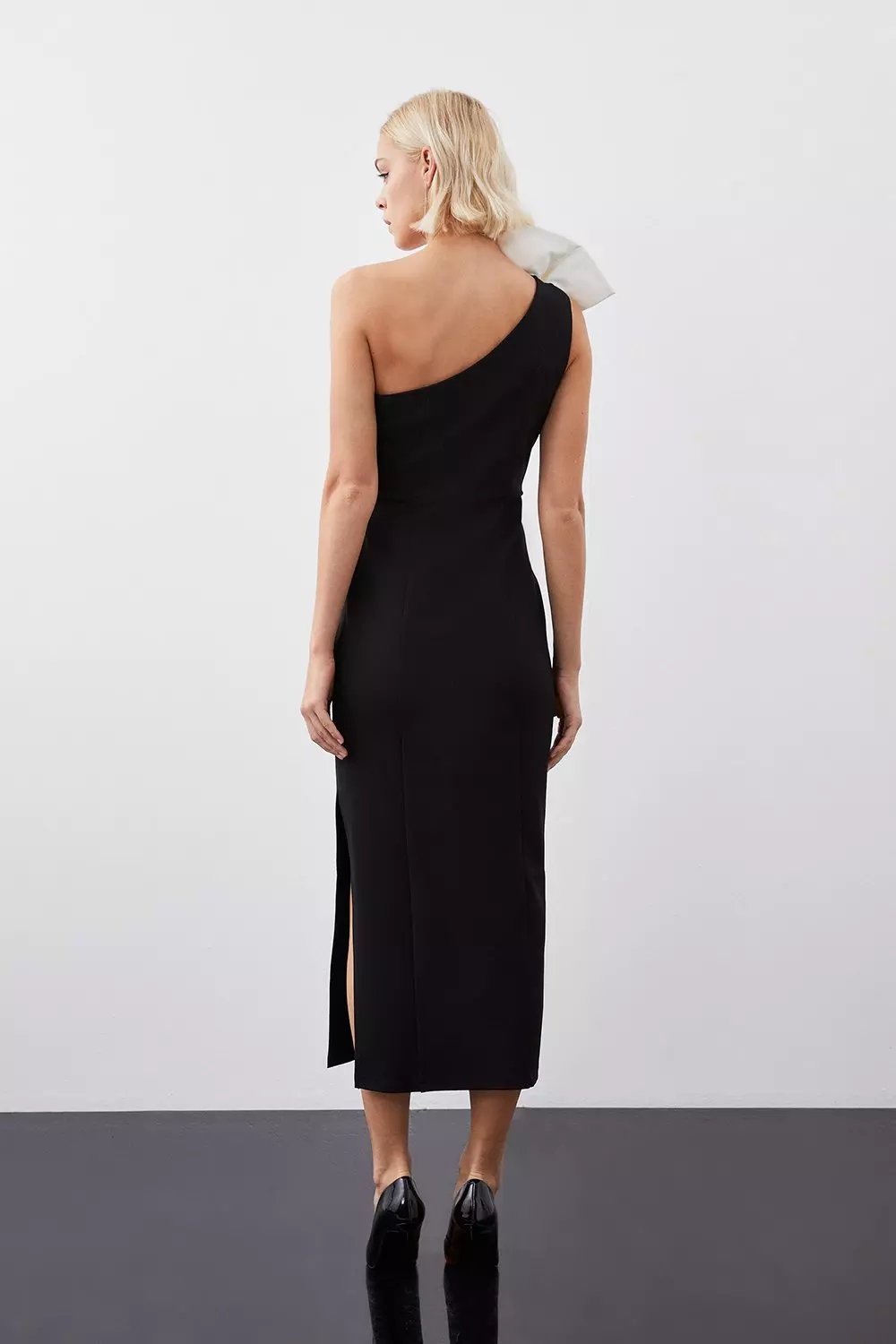 Karen Millen☆Jersey Ponte Bow マキシドレス♪【送料込】 Jersey Ponte Bow Maxi Dress | Karen Millen