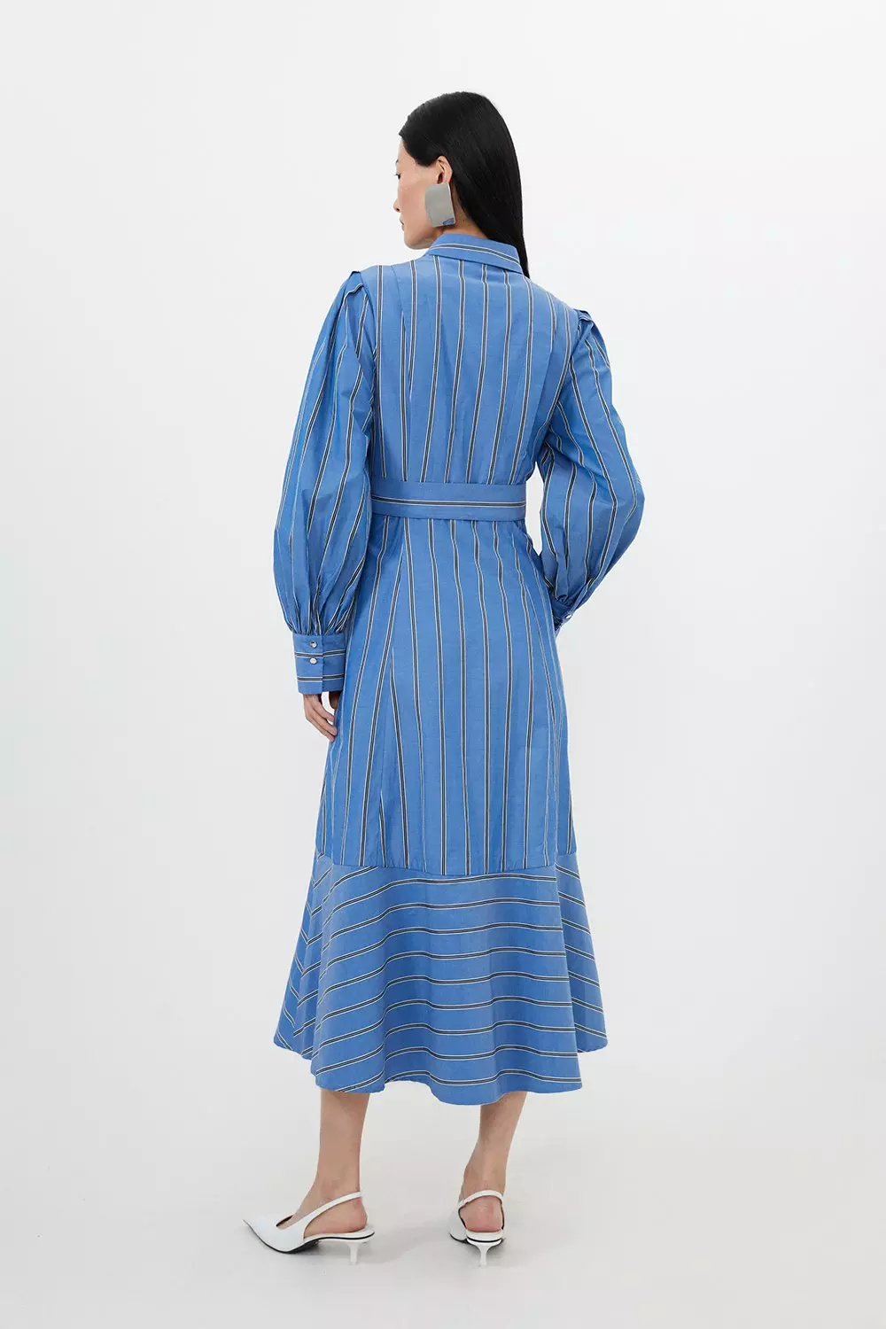 KAREN MILLEN ストライプ ワンピース