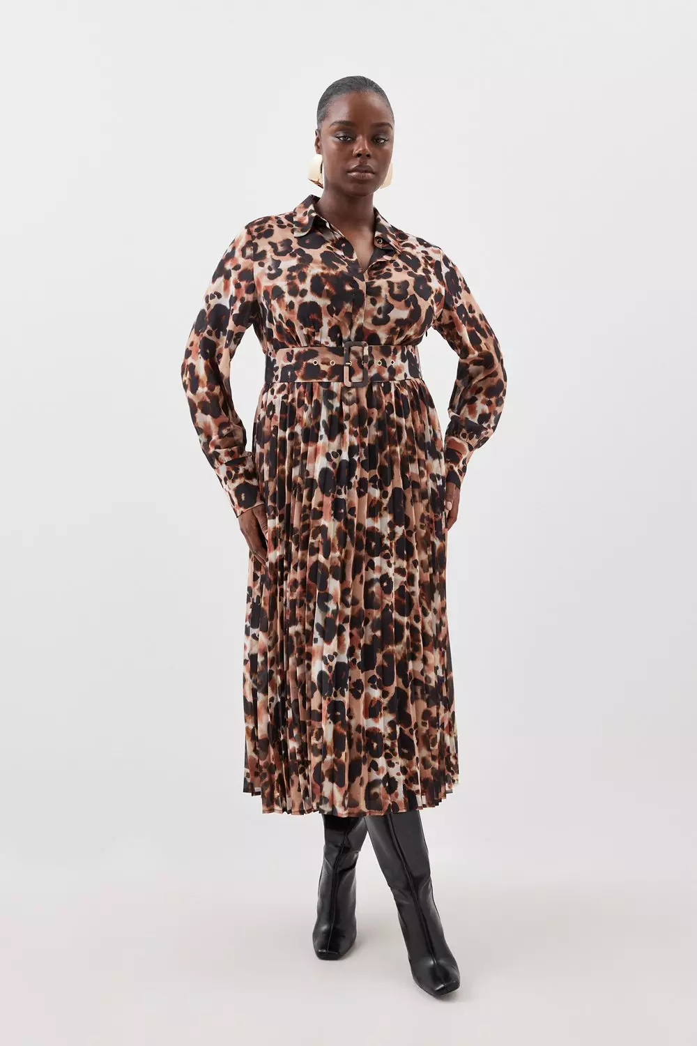 Animal print dress karen millen best sale