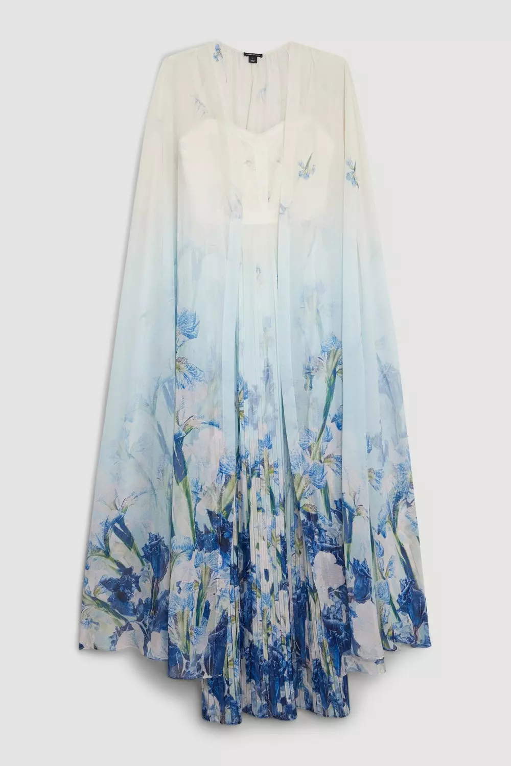 MALBON ♥ Belted Woven Pleats Dress /追跡付 Ditsy Print Button Through Woven Dress with Belt Detail