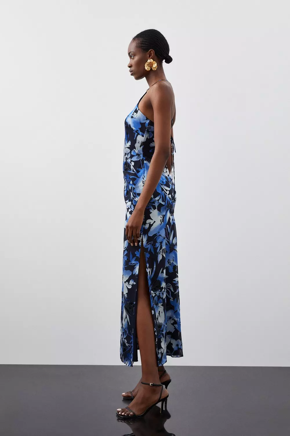 Floral maxi dress tall hotsell