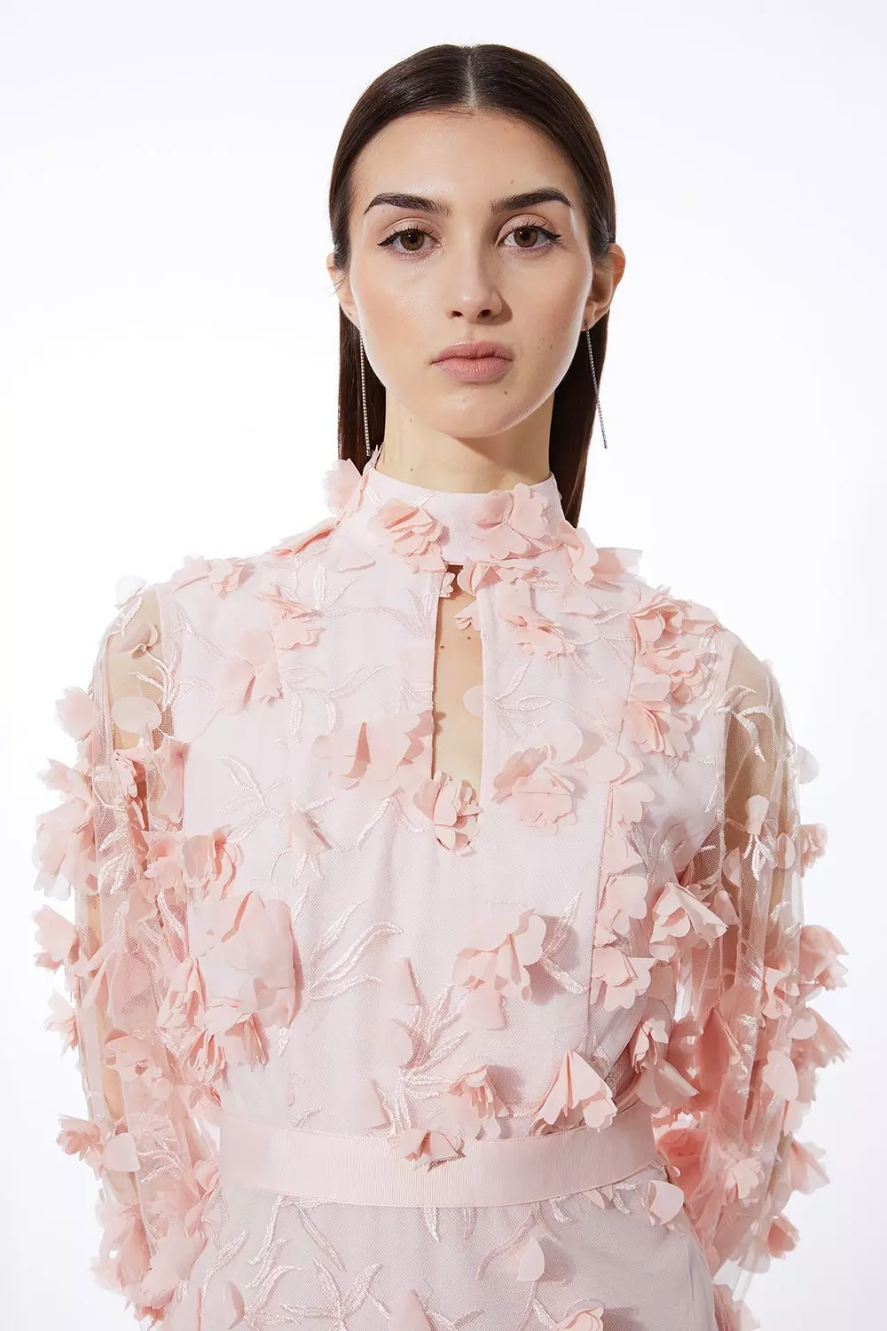 KAREN MILLEN☆Applique Lace Up Maxi ワンピース【UK発】 Buy Dresses Karen Millen in Saudi Arabia | VogaCloset