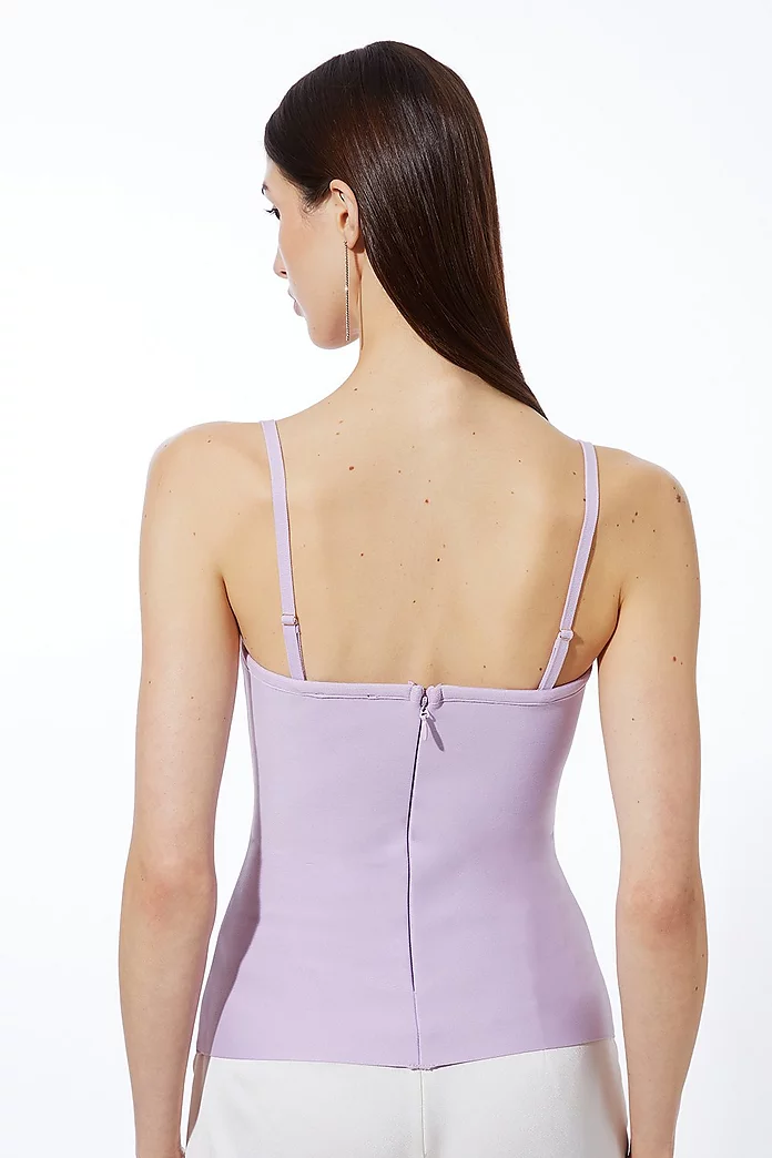 Figure Form Bandage Knit Embellished Bandeau Top | Karen Millen Figure Form Bandage Knit Embellished Bandeau Top | Karen Millen