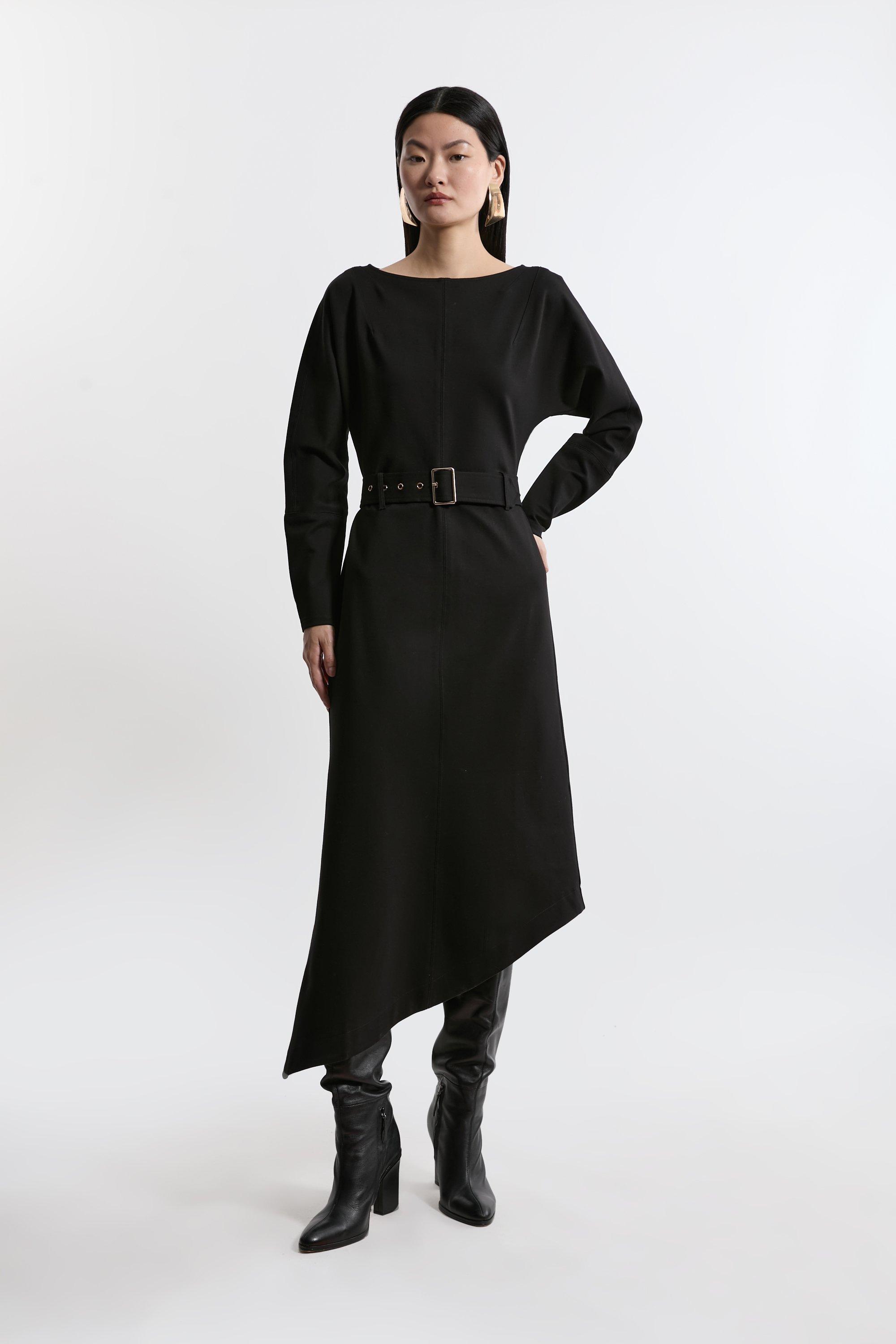 Long Black Dresses Black Floor Length Dresses Karen Millen