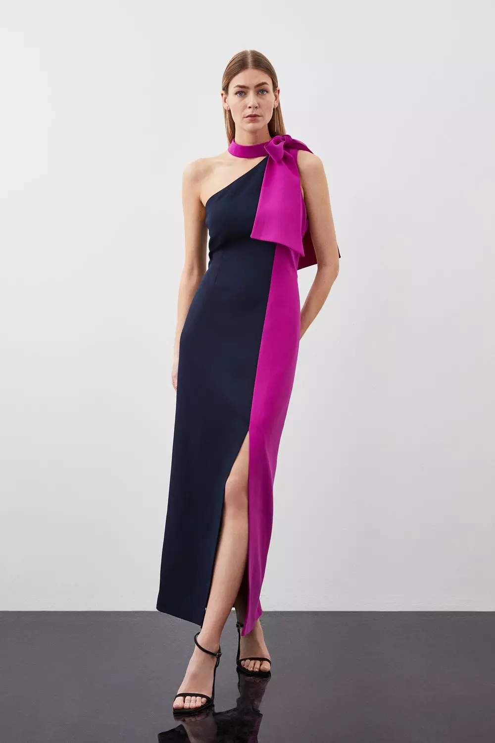 karenmillen ワンショルダータイネック WEB限定カラー】ミネルヴァキッコ 口金ショルダーバッグ｜商品