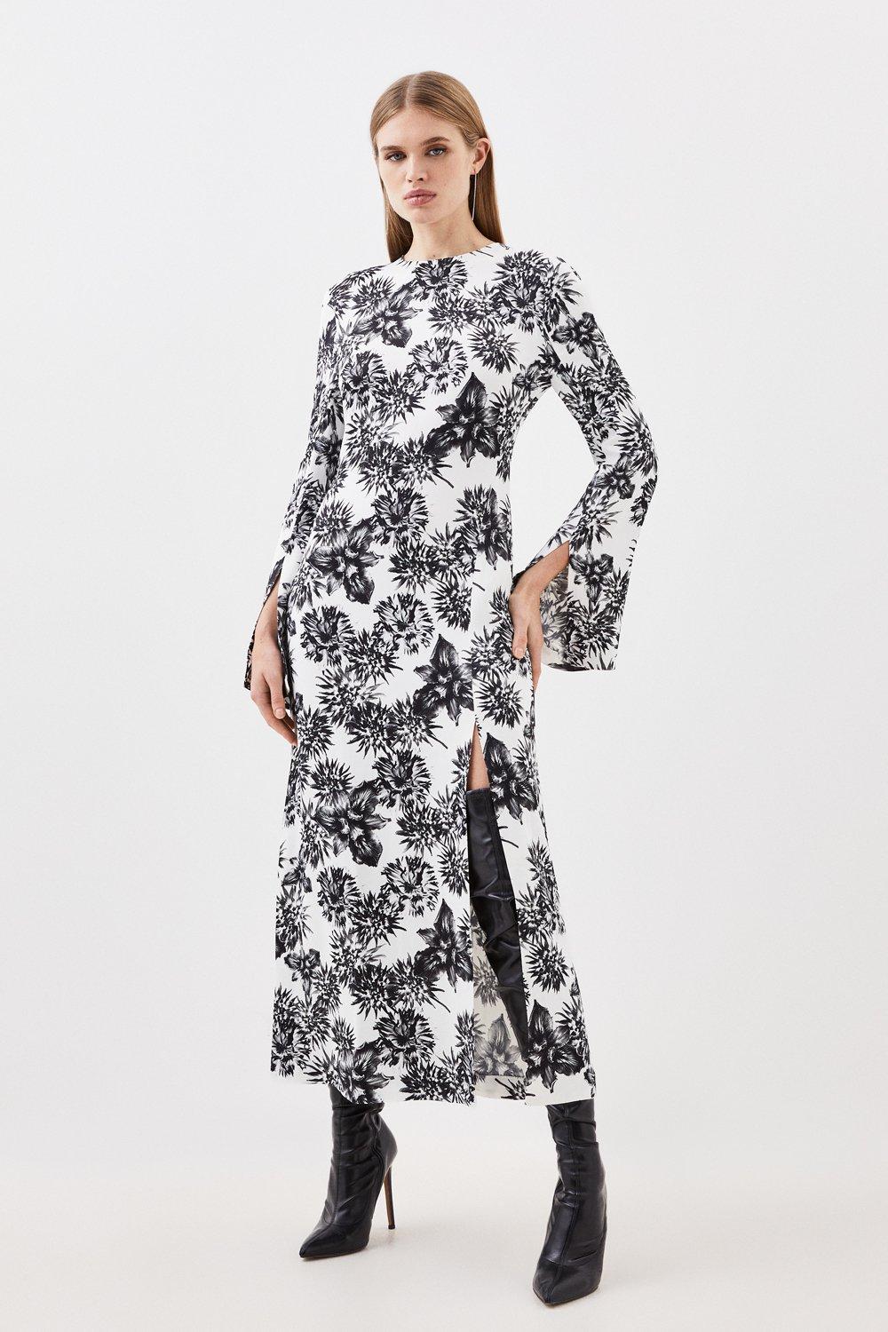 Black and White Wedding Guest Dresses Karen Millen