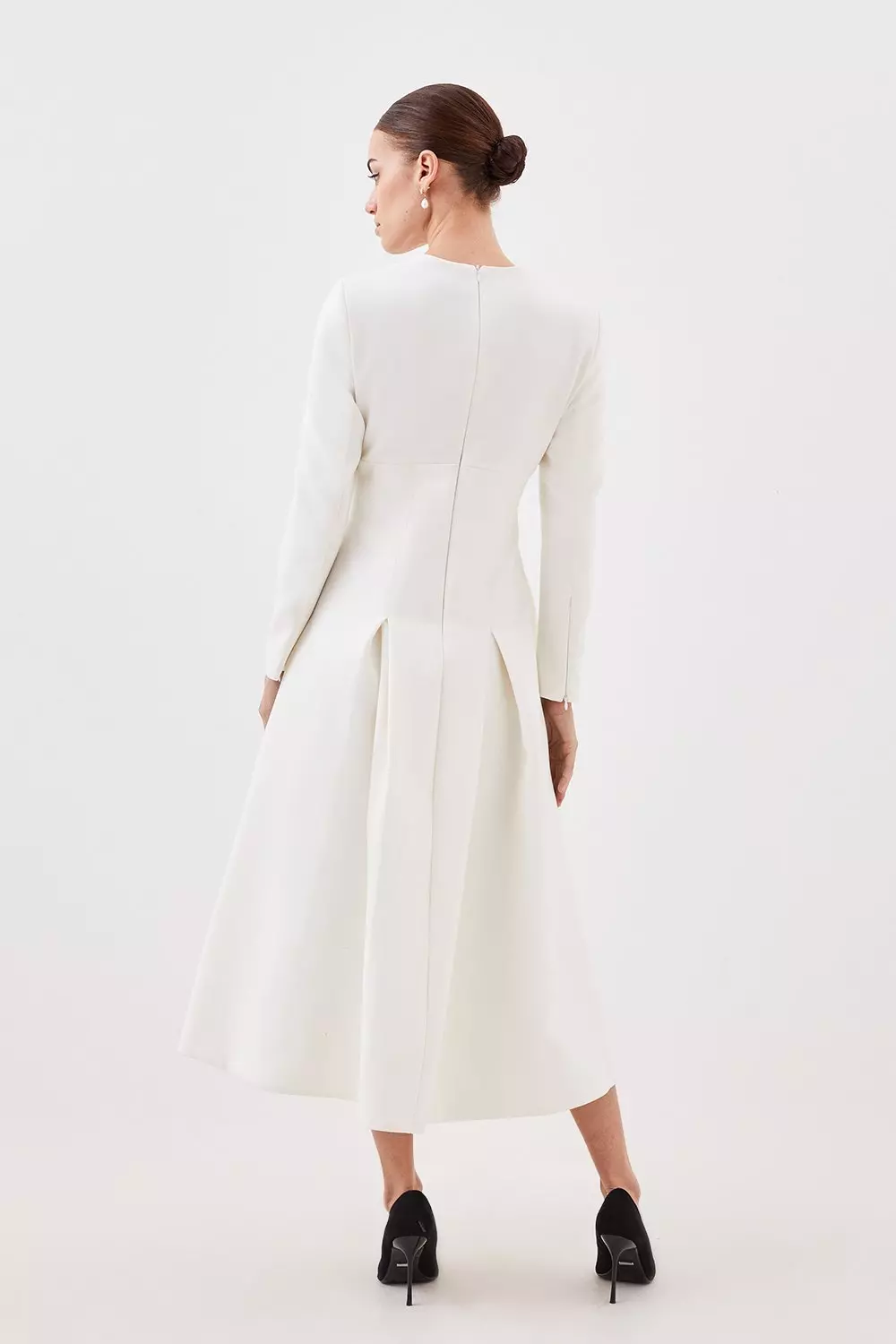 安心追跡【KAREN MILLEN】Lydia Millen タフタミディドレス KAREN MILLEN Karen Millen x Lydia Millen - Tailored
