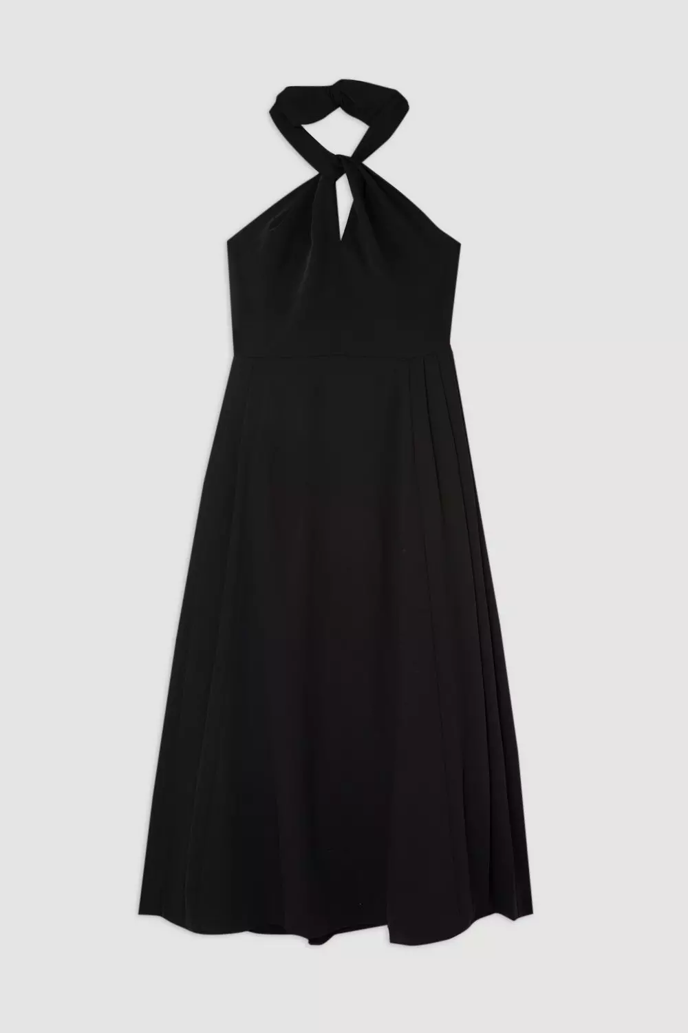 関送込*KAREN MILLEN*テーラードタフタミックス マキシドレス ◇KAREN MILLEN◇ タフタ テーラード マキシドレス