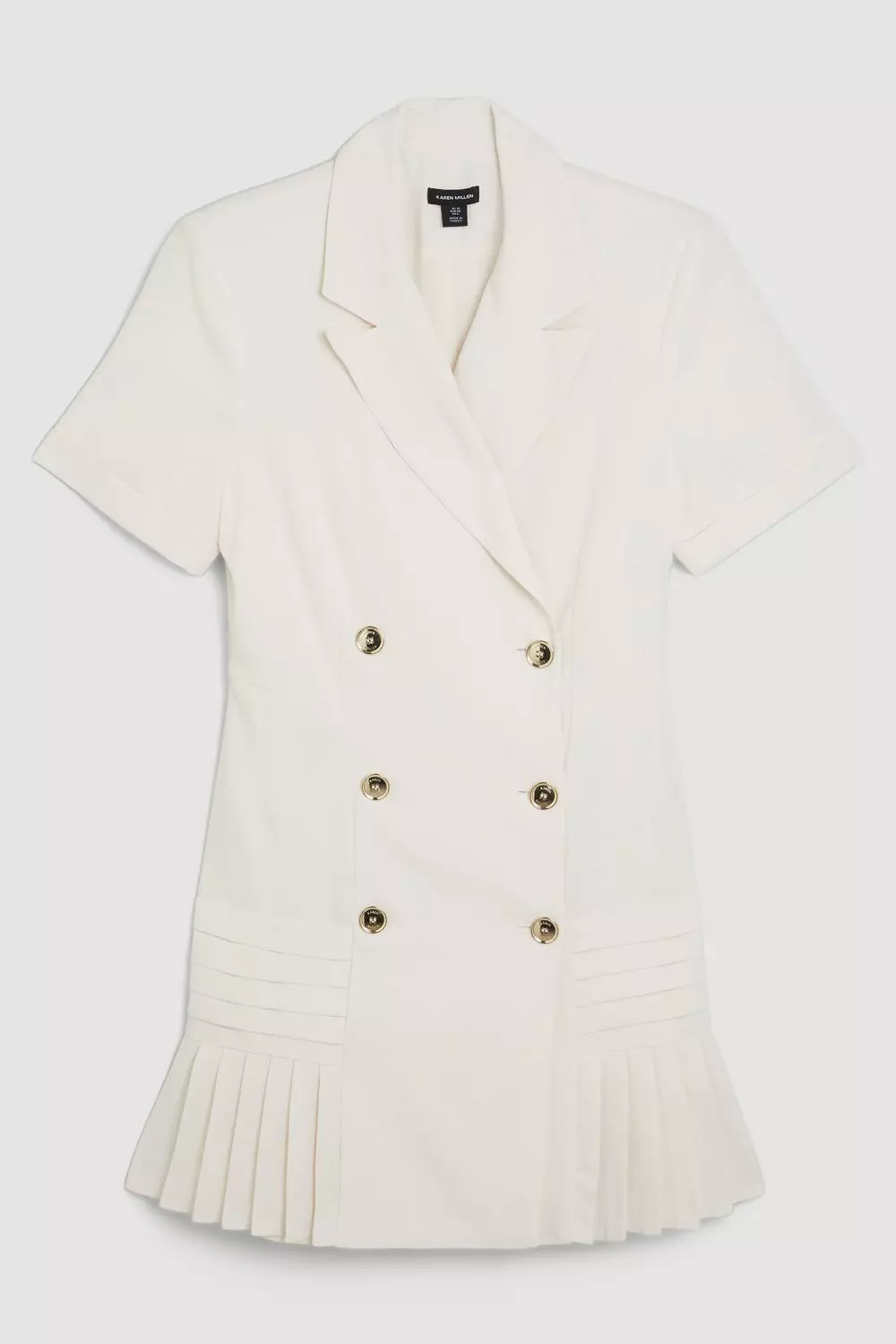 KAREN MILLEN ベルベットグロワグランテーラードブレザー KAREN MILLEN ベルベットグロワグランテーラードブレザー