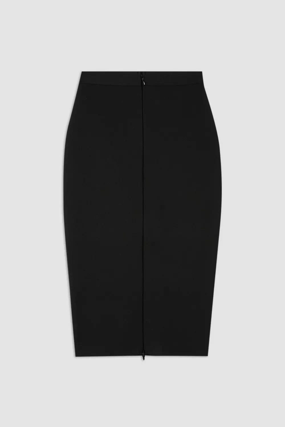 Bandage Figure Form Zip Detail Knit Pencil Skirt Karen Millen