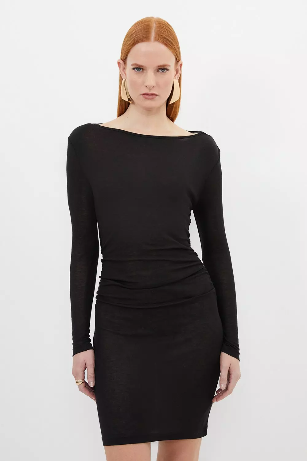 Deals karen millen wool sheath dresses